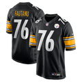 Pittsburgh Steelers Troy Fautanu Nike Black Player Game Jersey