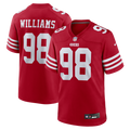 San Francisco 49ers Mykel Williams Nike Scarlet Team Game Jersey