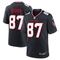 Houston Texans Cade Stover Nike Navy Game Jersey