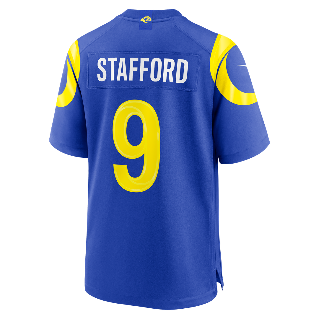 Los Angeles Rams Matthew Stafford Nike White White Game Player Jersey