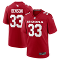 Arizona Cardinals Trey Benson Nike Cardinal Team Game Jersey