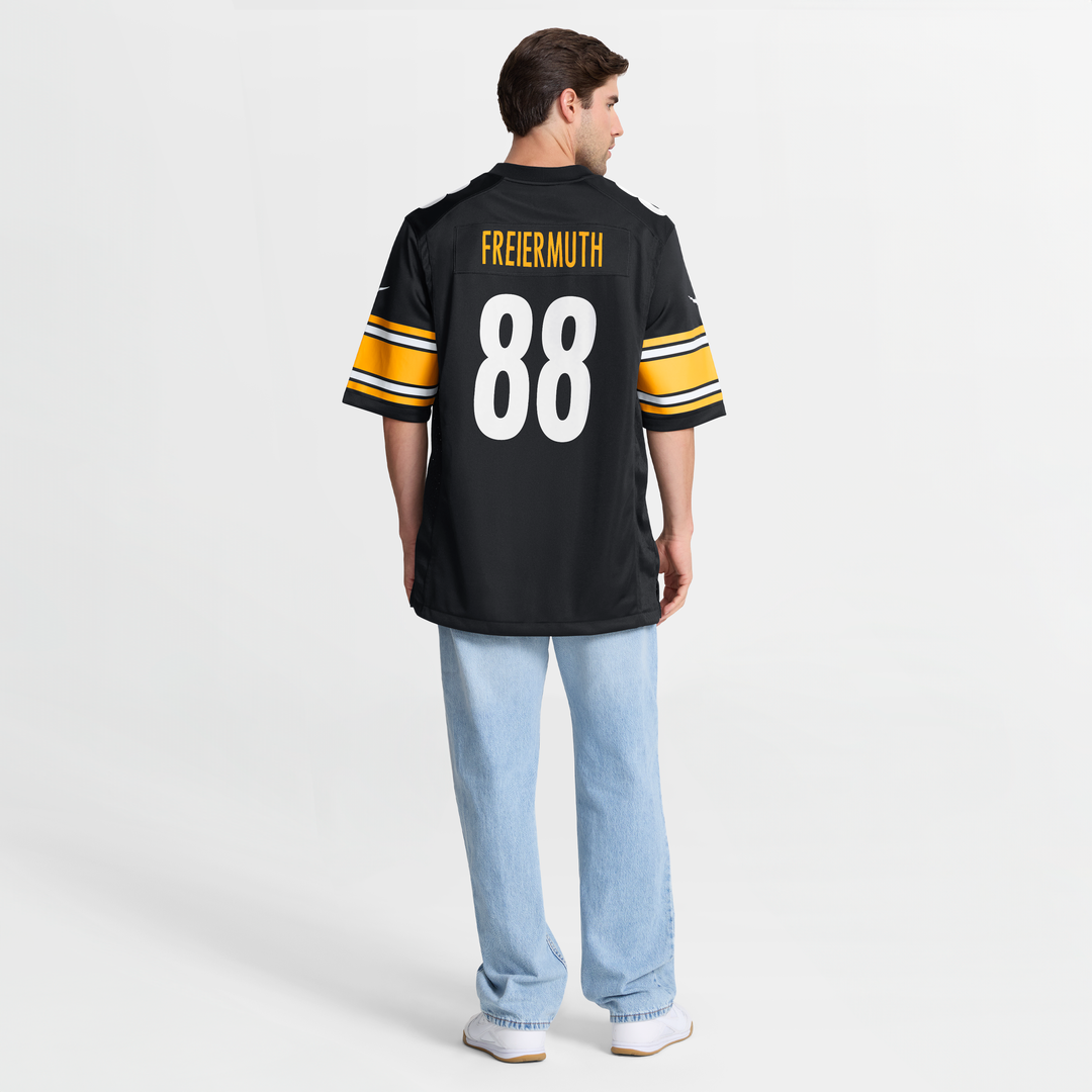 Pittsburgh Steelers Pat Freiermuth Nike Black Game Jersey