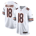 Chicago Bears Caleb Williams Nike White First Round Pick Player Game Jersey