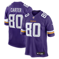 Minnesota Vikings Cris Carter Nike Purple Game Retired Player Jersey