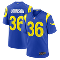 Los Angeles Rams Alex Johnson Nike Royal Team Game Jersey