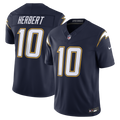 Los Angeles Chargers Justin Herbert Nike Navy Alternate Super Chargers Vapor F.U.S.E. Stitched Limited Jersey
