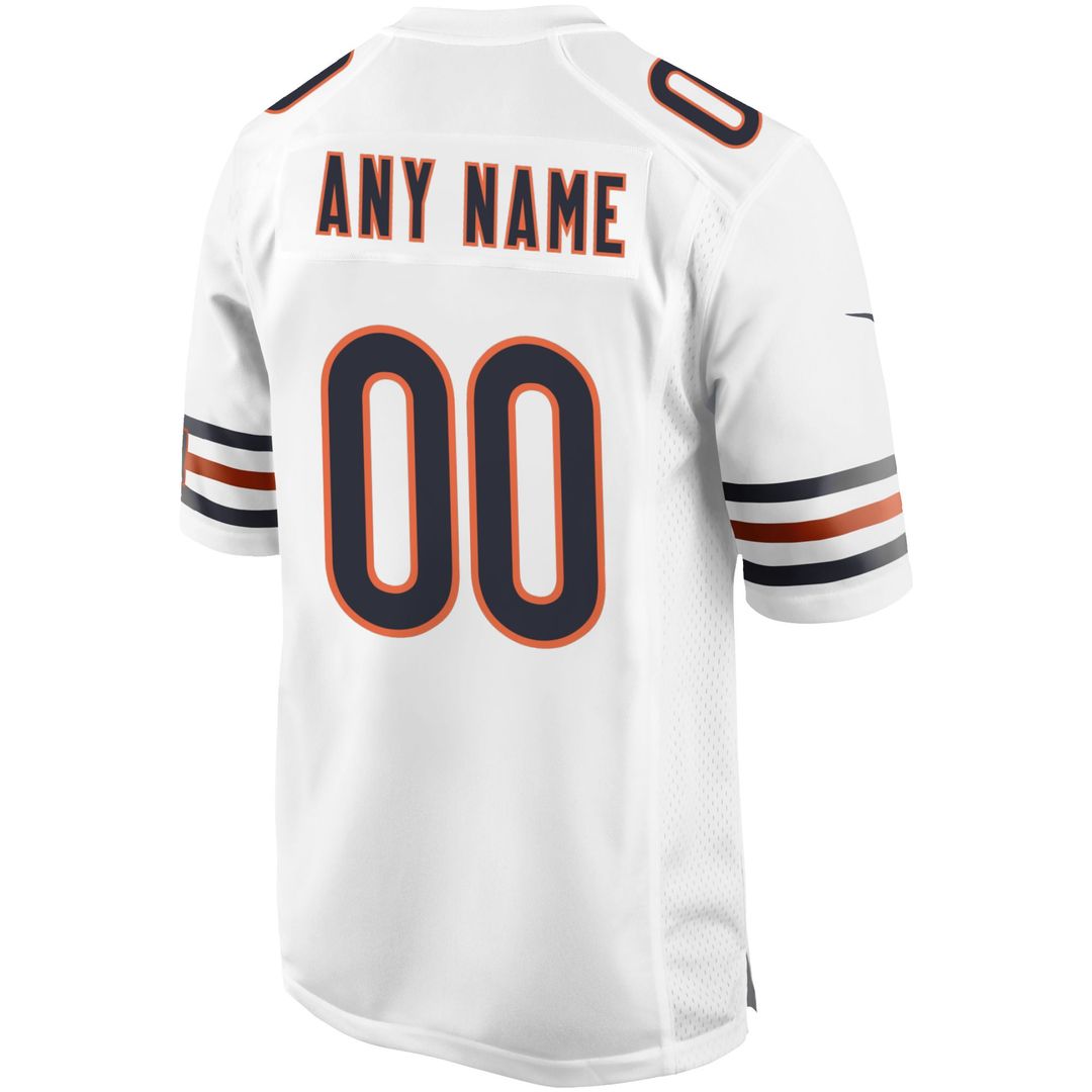 Chicago Bears Nike Navy Custom Game Jersey