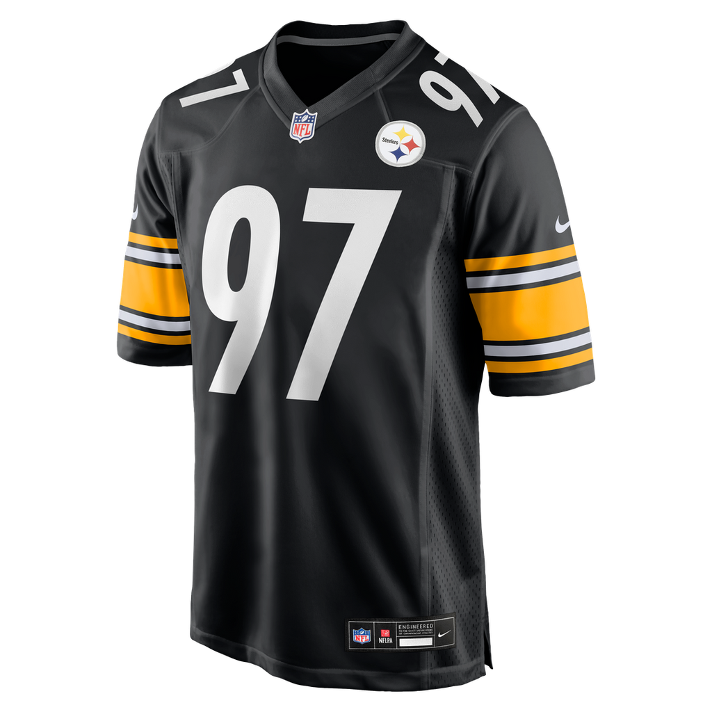 Pittsburgh Steelers Cameron Heyward Nike Gold Alternate 1933 Throwback Game Jersey