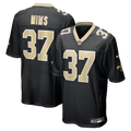 New Orleans Saints Jordan Mims Nike Black Team Game Jersey