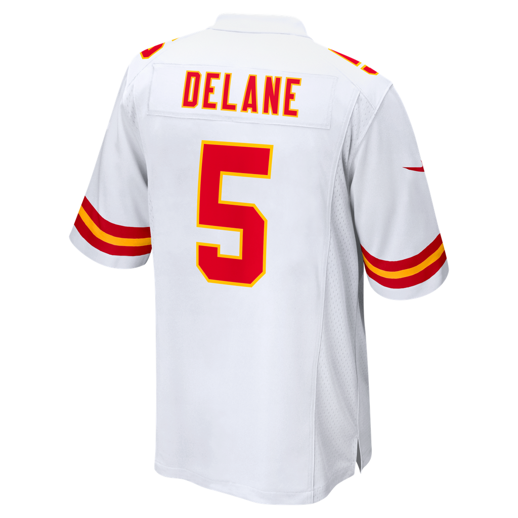 Kansas City Chiefs Mansoor Delane Nike Red Team Game Jersey