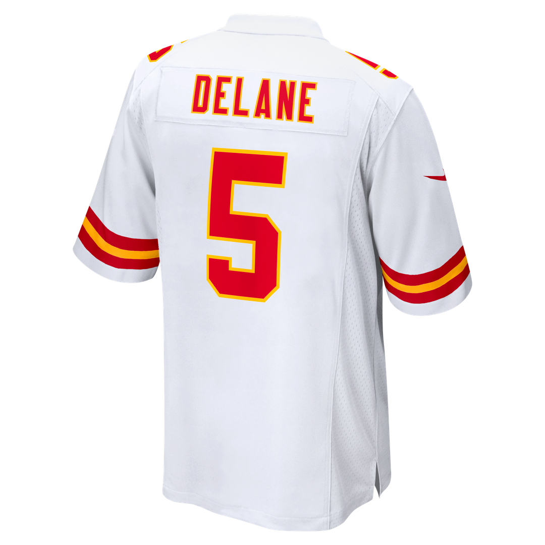Kansas City Chiefs Mansoor Delane Nike Red Team Game Jersey