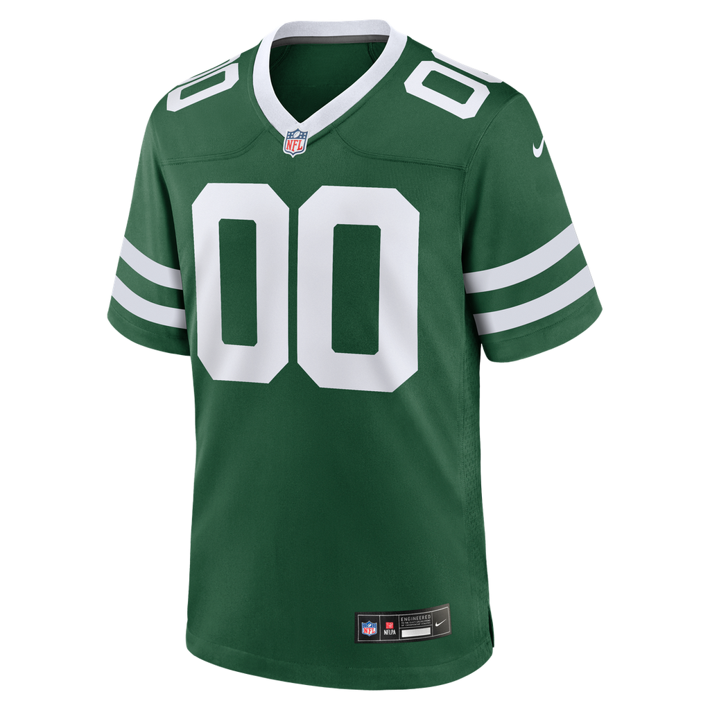 New York Jets Nike Legacy Green Custom Game Jersey