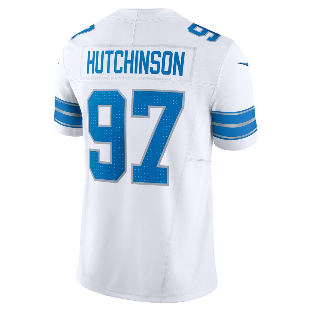 Detroit Lions Aidan Hutchinson Nike Black 2nd Alternate Vapor F.U.S.E. Limited Jersey
