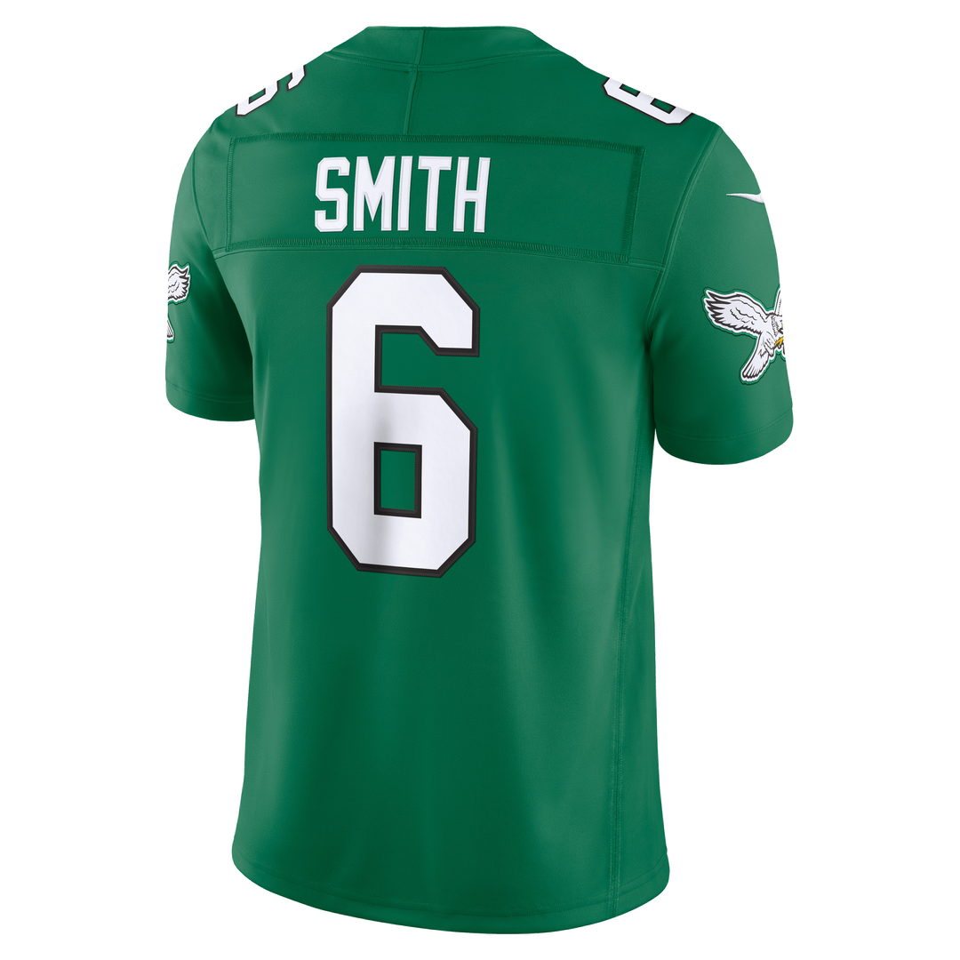 Philadelphia Eagles DeVonta Smith Nike Black Alternate Vapor F.U.S.E. Stitched Limited Jersey