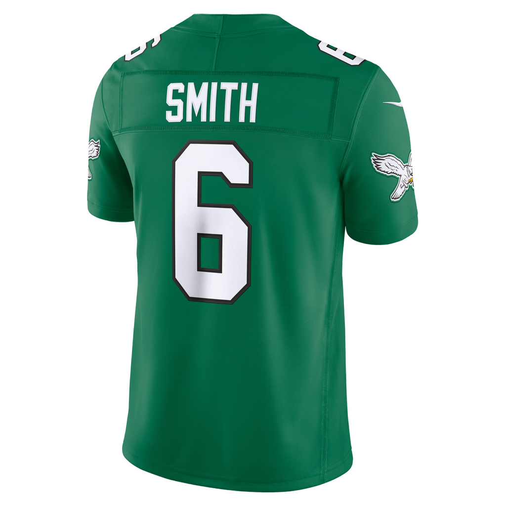 Philadelphia Eagles DeVonta Smith Nike Midnight Green Team Vapor F.U.S.E. Stitched Limited Jersey