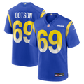 Los Angeles Rams Kevin Dotson Nike Royal Game Jersey