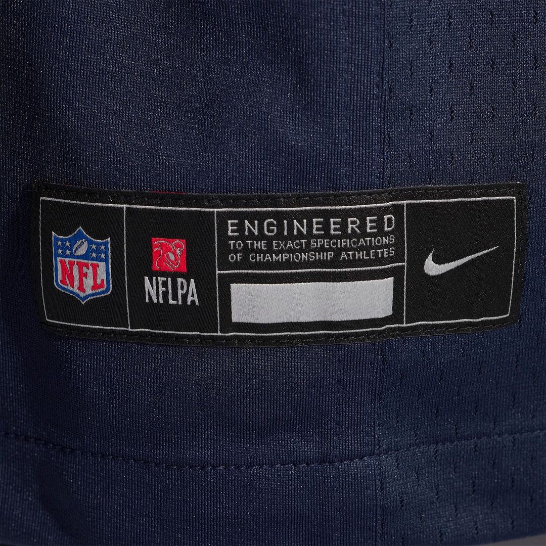 Chicago Bears Kyle Monangai Nike Navy Team Game Jersey