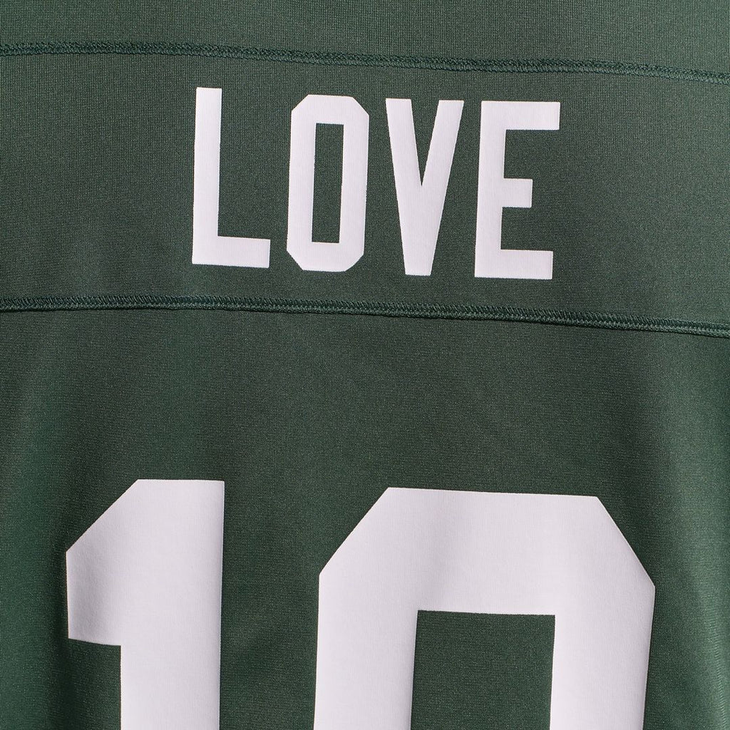 Green Bay Packers Jordan Love Nike White Game Jersey