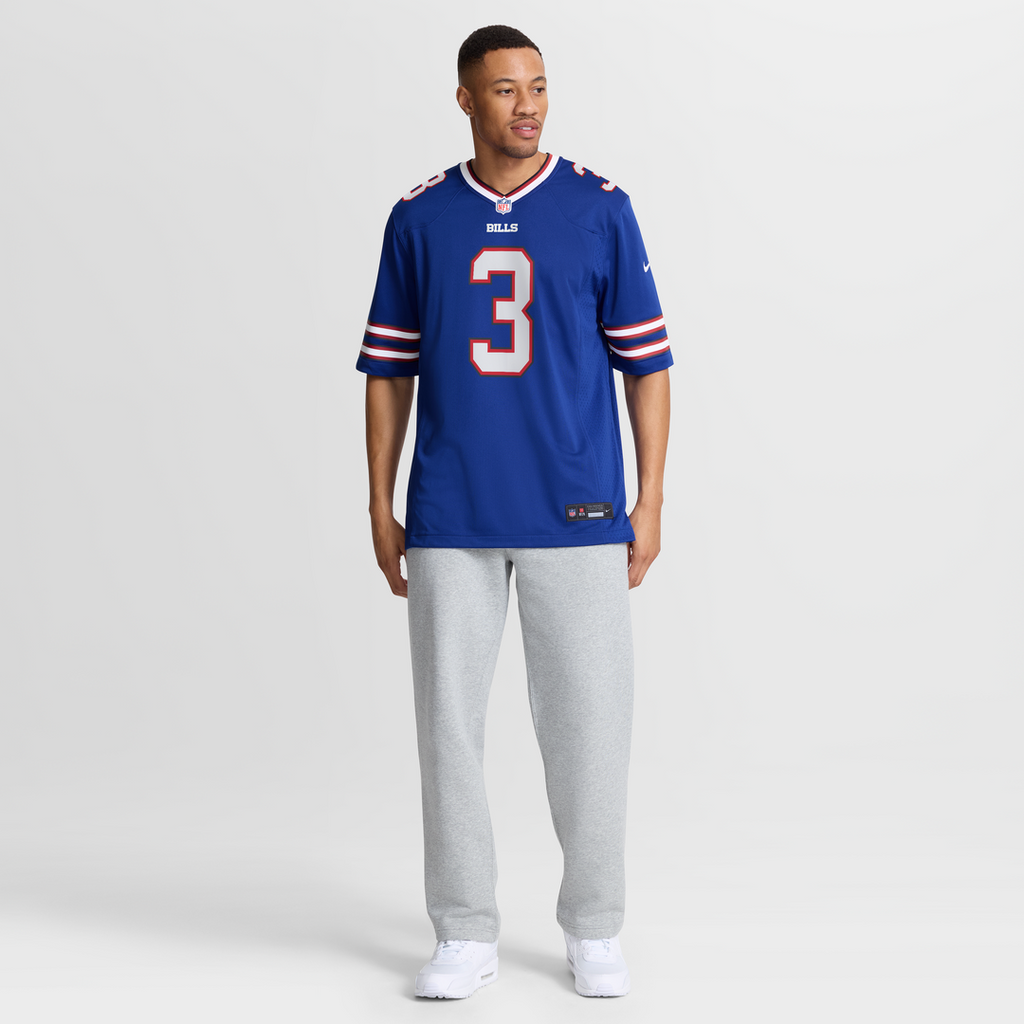 Buffalo Bills Damar Hamlin Nike White Game Jersey