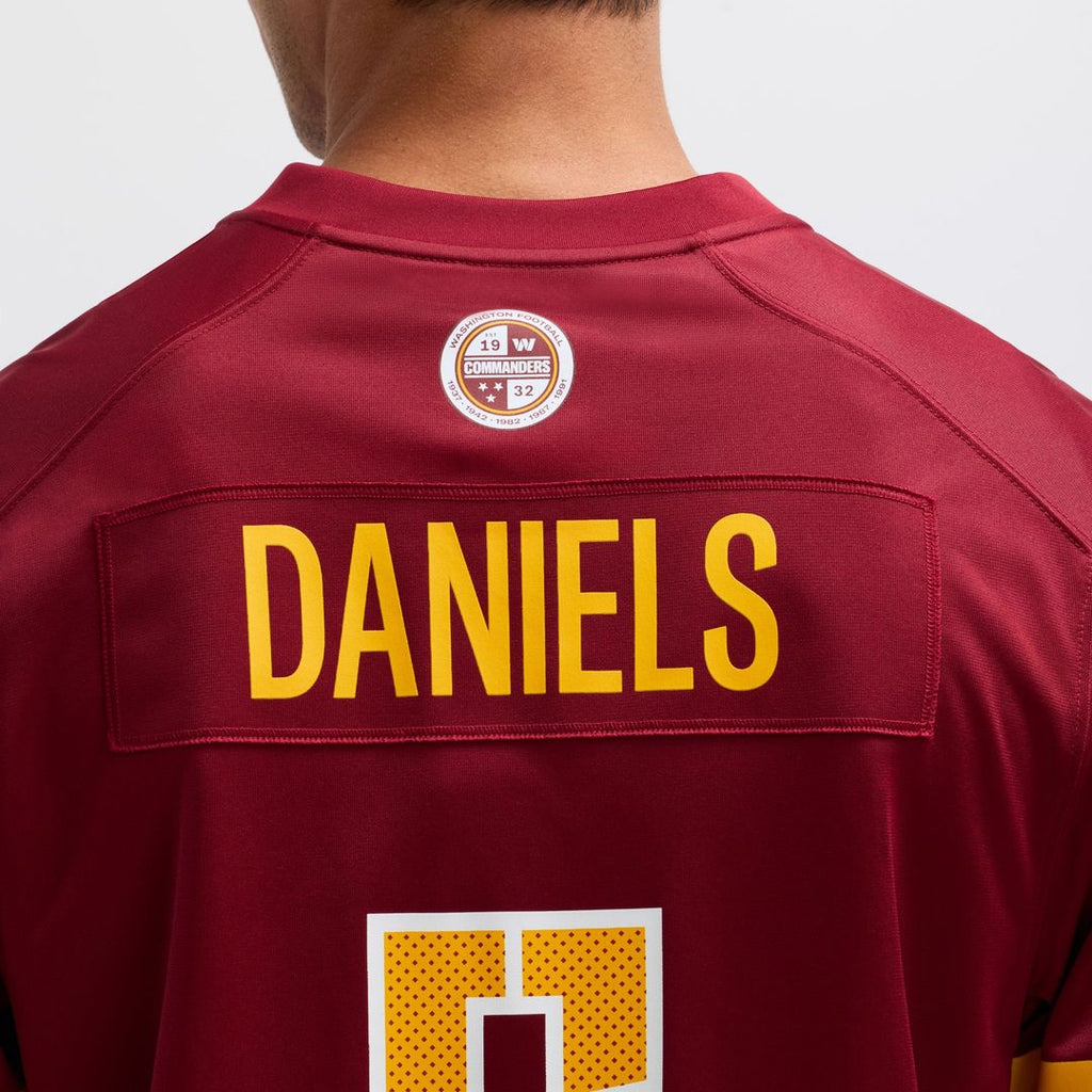 Washington Commanders Jayden Daniels Nike Burgundy Player Game Jersey