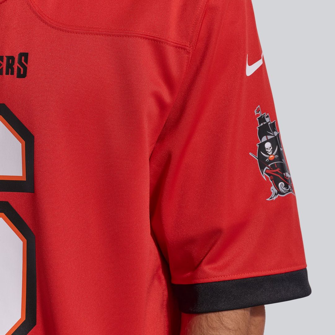Tampa Bay Buccaneers Baker Mayfield Nike Pewter Alternate Game Player Jersey