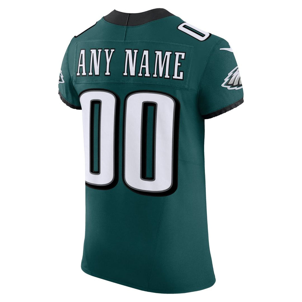 Philadelphia Eagles Nike Kelly Green 2nd Alternate Vapor F.U.S.E. Elite Custom Jersey