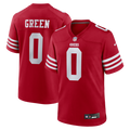 San Francisco 49ers Renardo Green Nike Scarlet Game Jersey