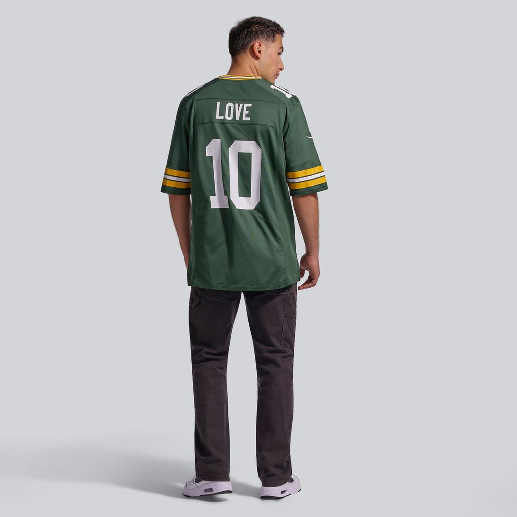 Green Bay Packers Jordan Love Nike White Game Jersey