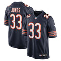 Chicago Bears Jaylon Jones Nike Navy Team Game Jersey