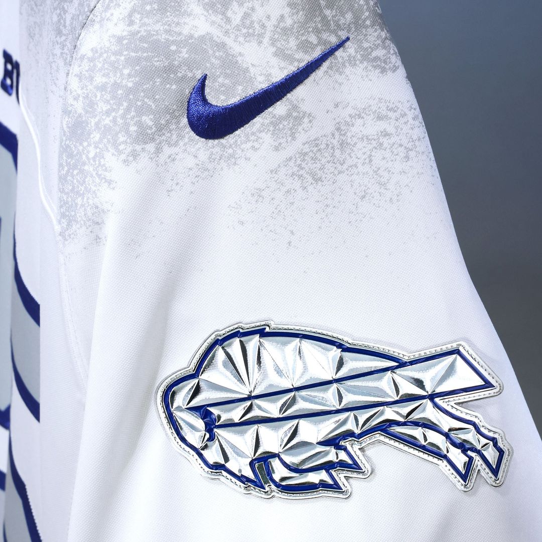 Buffalo Bills Dawson Knox Nike White Rivalries Collection Stitched Limited Jersey