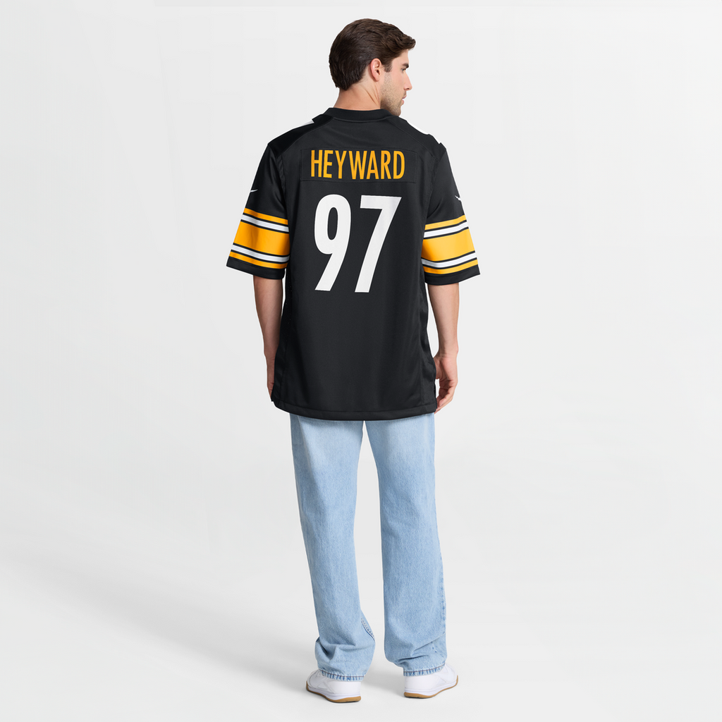 Pittsburgh Steelers Cameron Heyward Nike Gold Alternate 1933 Throwback Game Jersey