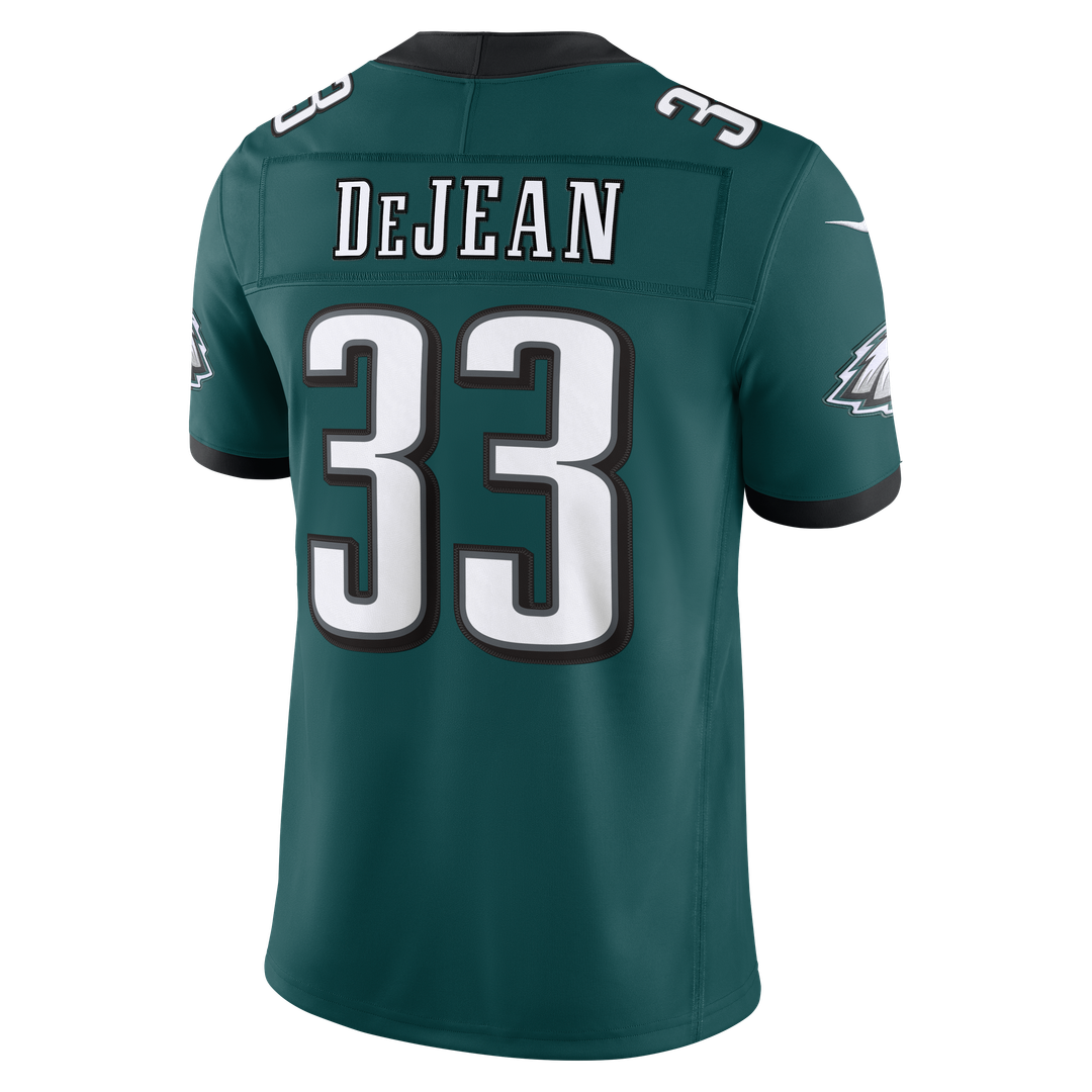 Philadelphia Eagles Cooper DeJean Nike Black Alternate Vapor F.U.S.E. Stitched Limited Jersey