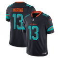 Miami Dolphins Dan Marino Nike Navy Rivalries Collection Stitched Limited Jersey