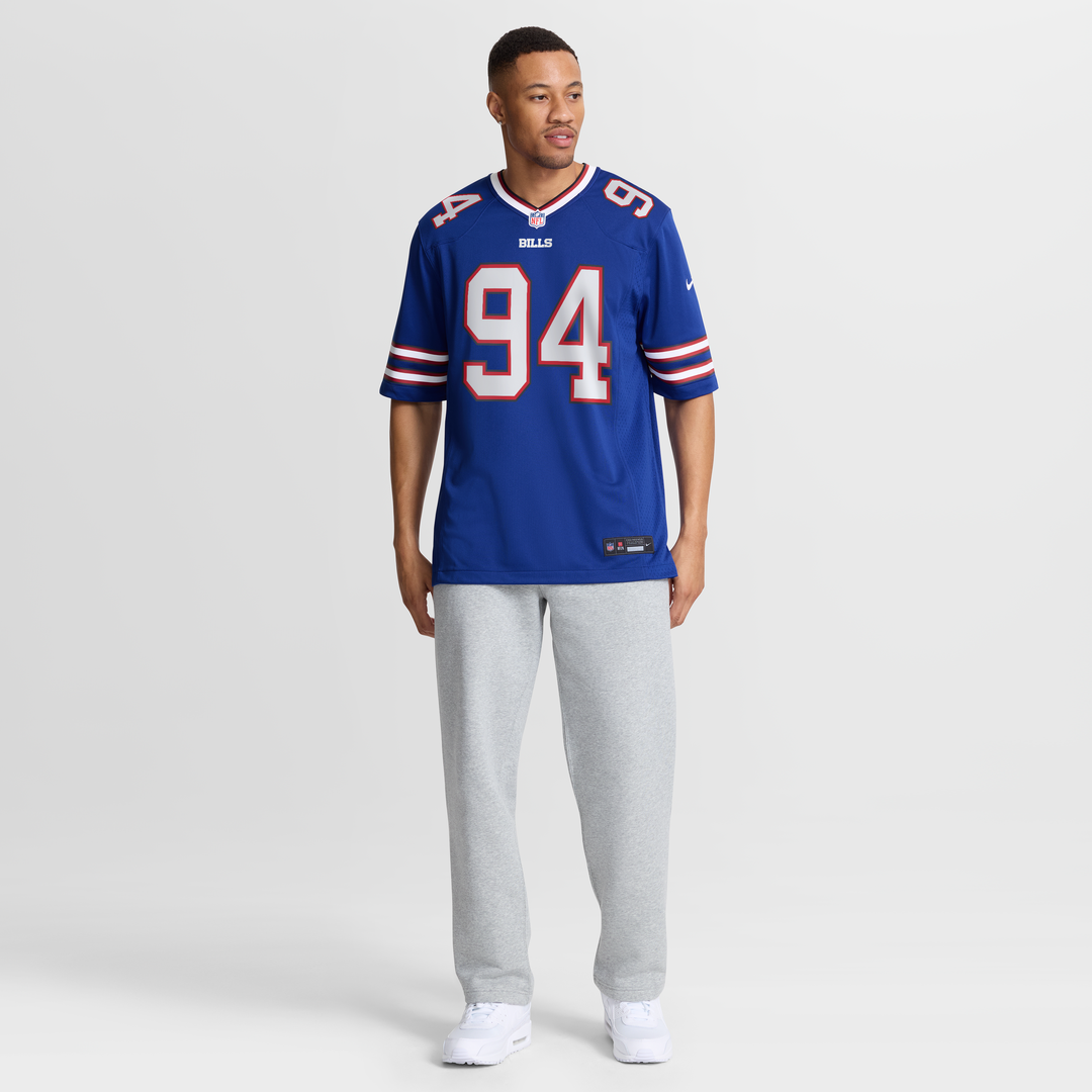 Buffalo Bills Landon Jackson Nike Royal Team Game Jersey