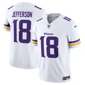 Minnesota Vikings Justin Jefferson Nike White Vapor F.U.S.E. Limited Jersey