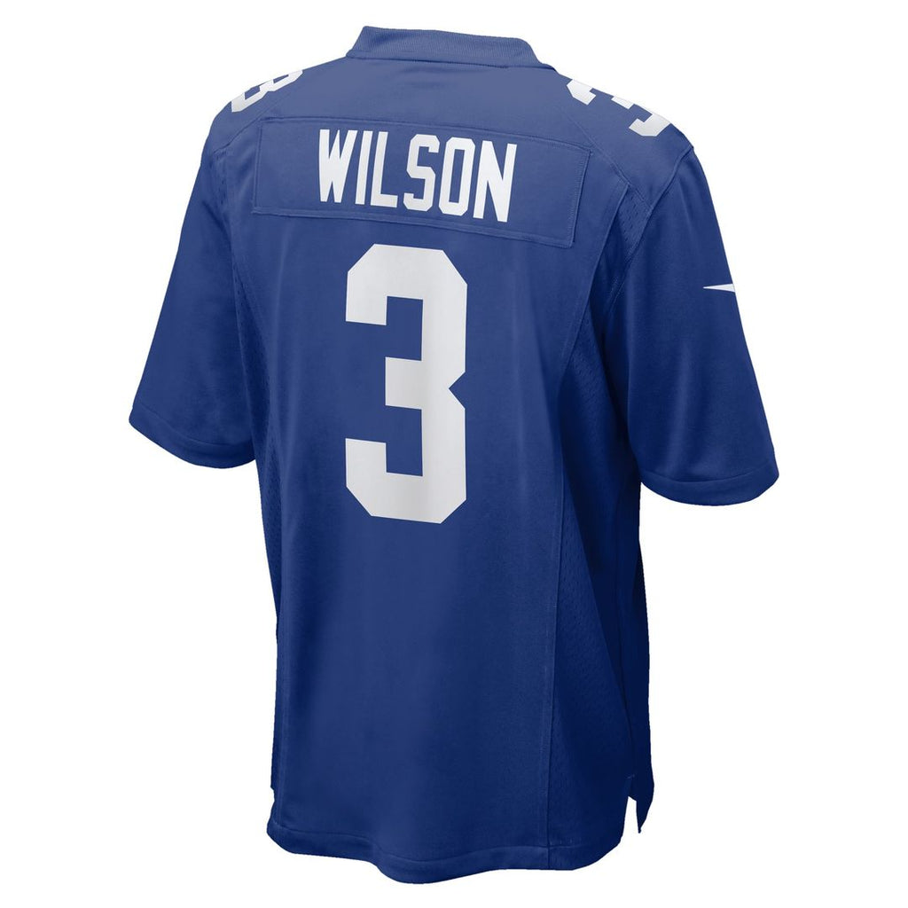 New York Giants Russell Wilson Nike Royal Game Jersey