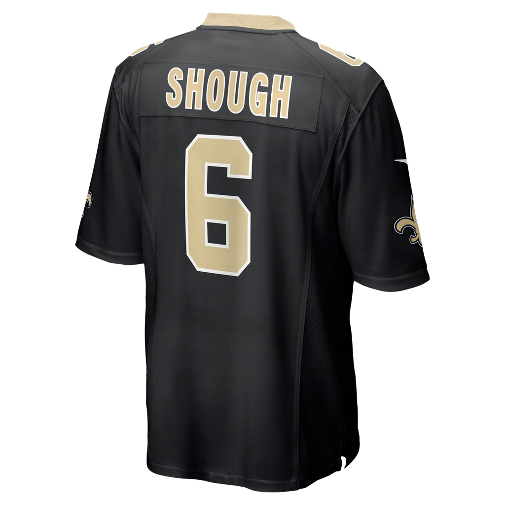 New Orleans Saints Tyler Shough Nike Gold Alternate Game Player Jersey