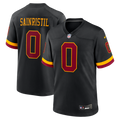 Washington Commanders Mike Sainristil Nike Black Hail Raiser Alternate Game Jersey