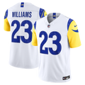 Los Angeles Rams Kyren Williams Nike White Vapor F.U.S.E. Stitched Limited Jersey