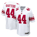 New York Giants Cam Skattebo Nike White Game Jersey