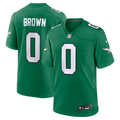 Philadelphia Eagles Marquise Brown Nike Kelly Green Alternate 2 Game Jersey