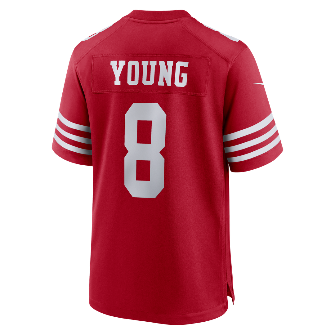 San Francisco 49ers Steve Young Nike White Retired Player Game Jersey