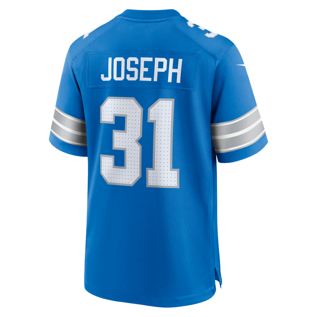 Detroit Lions Kerby Joseph Nike Black Alternate Game Jersey
