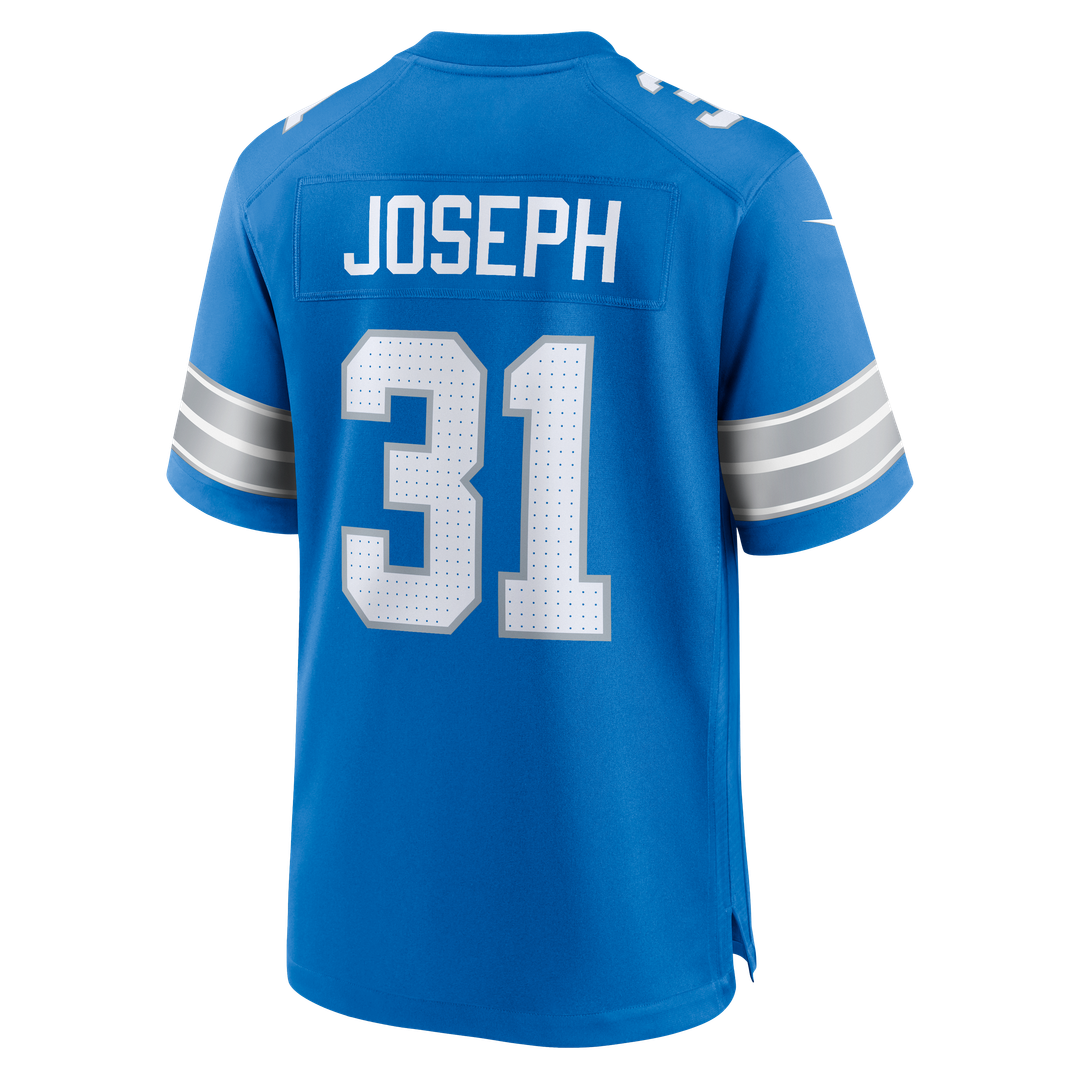 Detroit Lions Kerby Joseph Nike Black Alternate Game Jersey