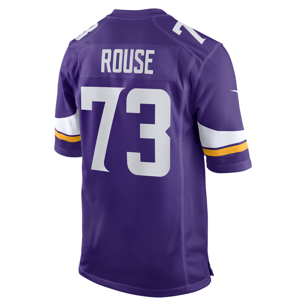 Minnesota Vikings Walter Rouse Nike Purple Team Game Jersey