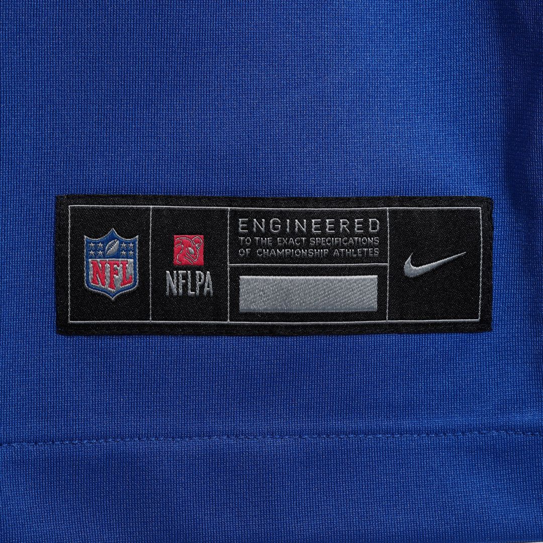 New York Giants Nike Royal Classic Custom Game Jersey