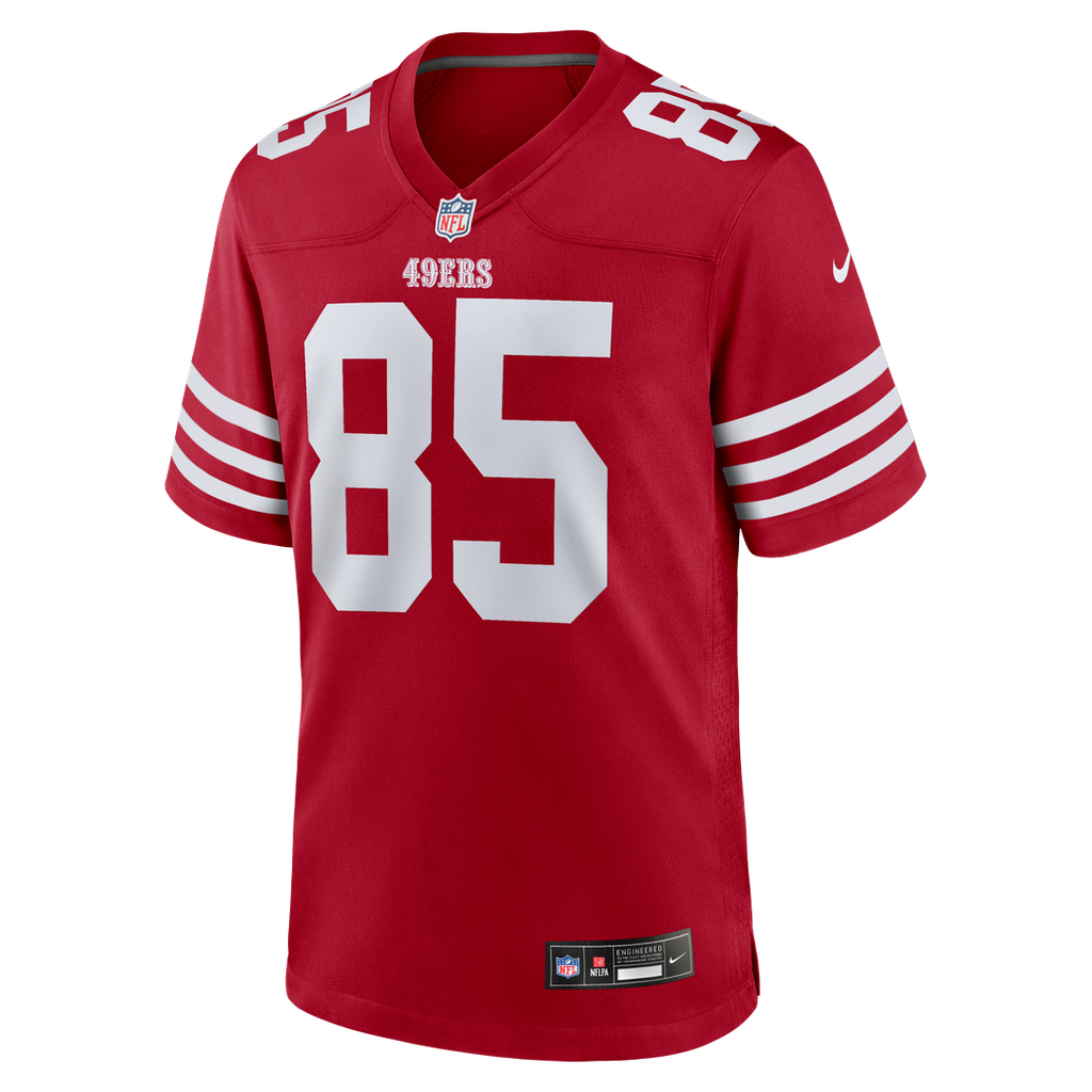 San Francisco 49ers George Kittle Nike Scarlet Team Game Jersey