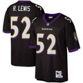 Baltimore Ravens Ray Lewis Mitchell & Ness Black Legacy Replica Jersey