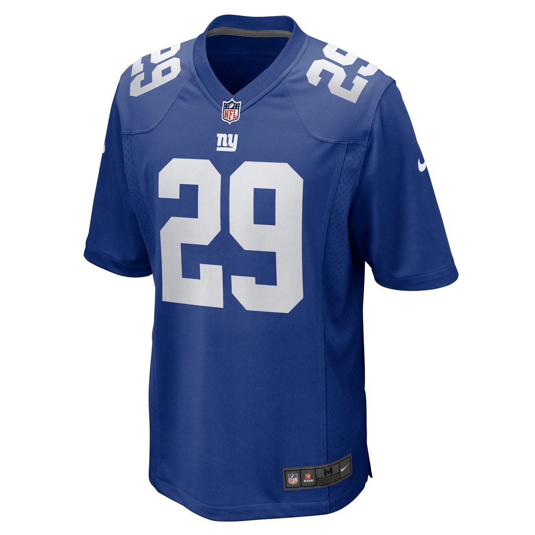New York Giants Tyrone Tracy Jr. Nike Royal Team Game Jersey