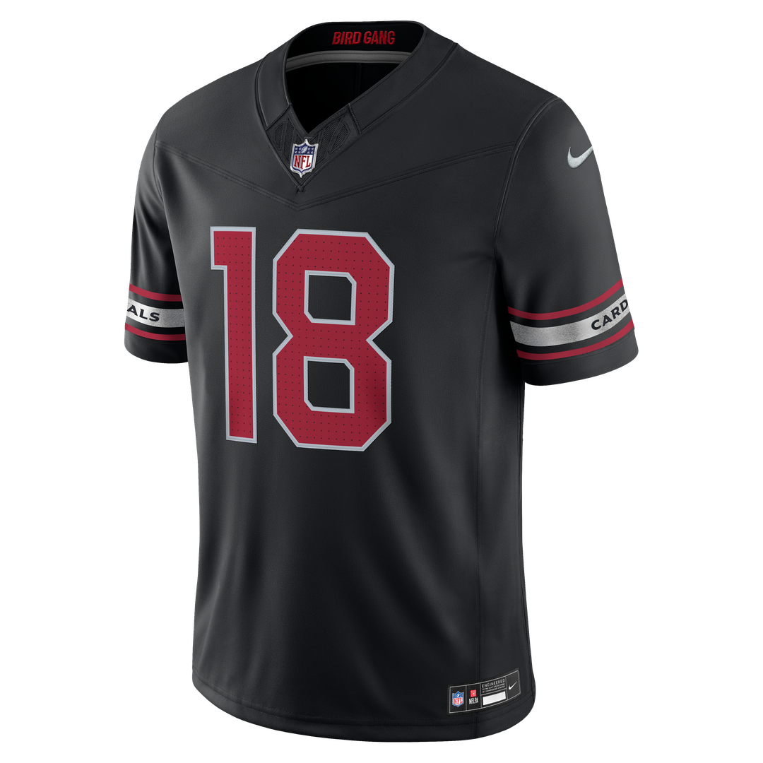 Arizona Cardinals Marvin Harrison Jr. Nike Cardinal Team Vapor F.U.S.E. Stitched Limited Jersey